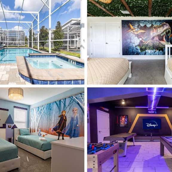 Family Luxury 9BR Villa Poolside Bliss n Pool Table Fun - Image 1