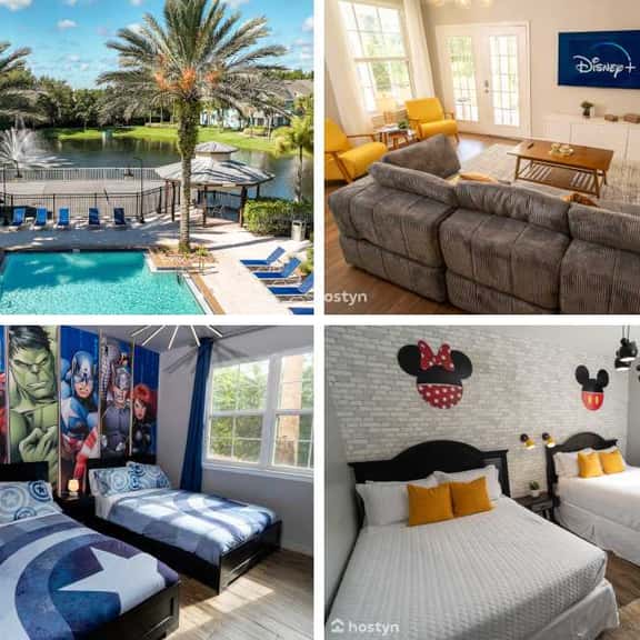 Magical Themed 3BR Townhouse, Near the Parks - Image 1