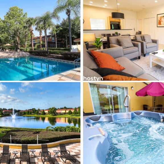Townhome + Jacuzzi + Grill + 10" min Disney! - Image 1